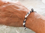 Lisa fabric bracelet leopard