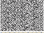 Cotton fabric ex2311 black and white leaves