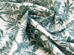 Cotton fabric jungle vintage