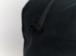 Weekend bag black corduroy