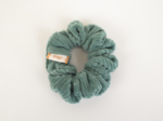 Small scrunchie eucalyptus corduroy