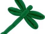 Dragonfly hair slide bright green