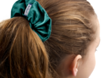 Scrunchie emerald green