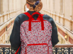 Foldable rucksack Gaby rouge corolle