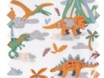 Cotton fabric ex2359 dino volcano