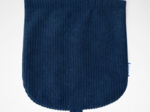 Flap of small shoulder bag large navy orduroy 