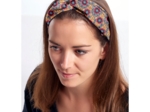 crossed headband fleurs de savane