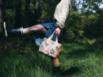 Cooler bag cerise en fleur