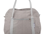 Bowling bag  light grey spots