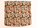 Square flap of saddle bag  plumes d'été