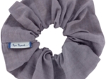 Scrunchie gaze lilas