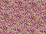 Cotton fabric purple meadow