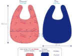 Coated fabric bib   copa-cabana