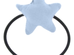 Pony-tail elastic hair star oxford blue