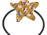 Pony-tail elastic hair star gypso ocre