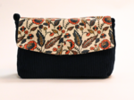 Flap of shoulder bag plumes d'été