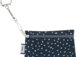 Keyring  wallet silver star jeans