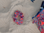 Small scrunchie calypso