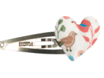 Heart hair-clips douceur des bois