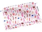 Tiny coton clutch bag herbier rose