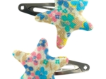 Star hair-clips pâquerette vintage