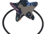 Pony-tail elastic hair star nuit féline