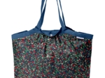 Pleated tote bag - Medium size  tulipes