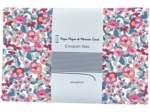1 m fabric coupon boutons rose