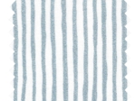 Coated fabric striped blue gray glitter