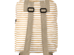 Gaby small backpack rayé or blanc