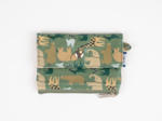 Mini coin purse pouch safari kaki