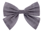 Bow tie hair slide gaze lilas