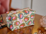 Rectangular toiletry bag fleur de thé