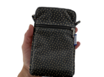 Quilted phone pocket golden straw