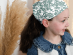 Headscarf headband- child size jungle vintage