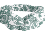 crossed headband jungle vintage