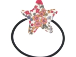 Pony-tail elastic hair star porcelaine rosée