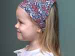 Headscarf headband- child size jardin d'aurore