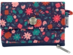 zipper pouch card purse huppette fleurie