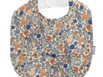 Coated fabric bib comptine enchantée