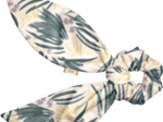 Short tail scrunchie fleurs d'artifice