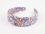 Large Crossed Headband comptine enchantée rose