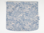 Square flap of saddle bag  toile de biche
