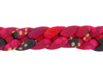 Plait hair slide féérie fuchsia