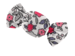Mini sweet hairslide serenade rouge gris