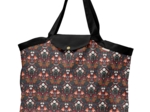 Tote bag with a zip casse noisette