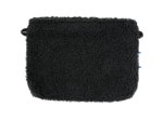 Tiny coton clutch bag moumoute noire