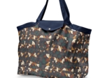 Tote bag with a zip kaléidoscope