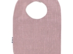 Bib - Baby size gaze lurex rose