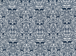 Cotton fabric scandinave navy blue